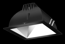  NDLED4SD-80YNHC-S-B - RECESSED DOWNLIGHTS 12 LUMENS NDLED4SD 4 INCH SQUARE UNIVERSAL DIMMING 80 DEGREE BEAM SPREAD 3500K