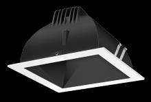  NDLED4SD-80YNHC-B-W - RECESSED DOWNLIGHTS 12 LUMENS NDLED4SD 4 INCH SQUARE UNIVERSAL DIMMING 80 DEGREE BEAM SPREAD 3500K