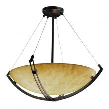  CLD-9724-35-DBRZ - 36" Pendant Bowl w/ Crossbar