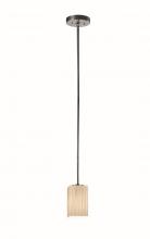  FSN-8816-15-RBON-CROM-RIGID - Small 1-Light Pendant