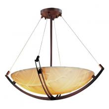  PNA-9727-35-BANL-DBRZ - 48" Pendant Bowl w/ Crossbar