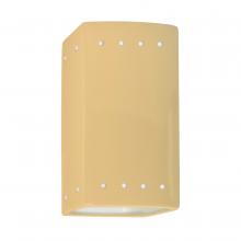  CER-0925W-MYLW-LED1-1000 - Small LED Rectangle w/ Perfs - Open Top & Bottom (Outdoor)