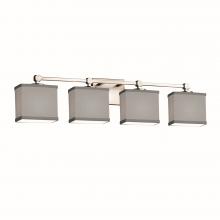  FAB-8424-55-GRAY-NCKL-LED4-2800 - Tetra 4-Light LED Bath Bar