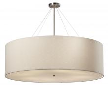  FAB-9597-WHTE-NCKL-LED8-5600 - Classic 48â€ LED Drum Pendant