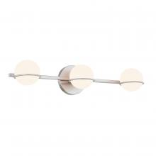  FSN-4163-OPAL-NCKL - Centric 3-Light Bath Bar