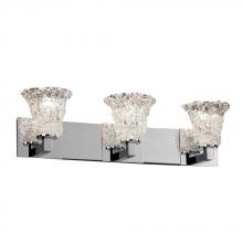  GLA-8923-26-CLRT-CROM - Modular 3-Light Bath Bar