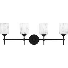  ARI8631MBK - Aria 4-Light Matte Black Bath Light