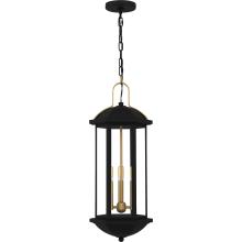  CFD1910MBK - Crestfield 3-Light Matte Black Outdoor Hanging Lantern