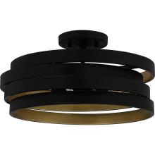  QSF6223MBK - Quoizel Semi-Flush Mount