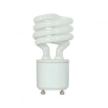 Satco Products Inc. S5302 - 18 Watt; Spiral Compact Fluorescent; 2700K; 82 CRI; GU24 base; 120 Volt