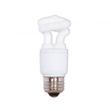 Satco Products Inc. S5503 - 5 Watt; Mini Spiral Compact Fluorescent; 5000K; 82 CRI; Medium base; 120 Volt