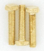  S70/634 - 3 Screws; 8/32 x 3/4; Brass Plated Finish