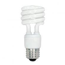 Satco Products Inc. S7268 - 13 Watt; Mini Spiral Compact Fluorescent; 2700K; 82 CRI; Medium base; 12 Volt