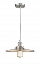 Innovations Lighting 201C-SN-MFR-SN-12-LED - Appalachian - 1 Light - 12 inch - Brushed Satin Nickel - Cord hung - Mini Pendant