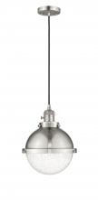  201CSW-SN-HFS-84-SN-LED - Hampden - 1 Light - 9 inch - Brushed Satin Nickel - Cord hung - Mini Pendant