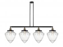  214-BAB-G664-12 - Bullet - 4 Light - 50 inch - Black Antique Brass - Stem Hung - Island Light