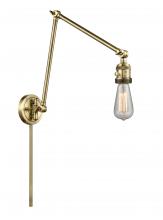  238-AB-LED - Bare Bulb - 1 Light - 5 inch - Antique Brass - Swing Arm