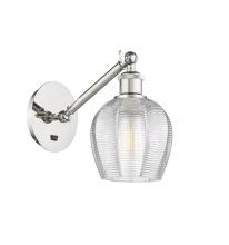  317-1W-PN-G462-6-LED - Norfolk - 1 Light - 6 inch - Polished Nickel - Sconce