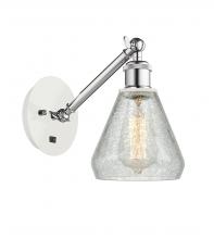 Innovations Lighting 317-1W-WPC-G275-LED - Conesus - 1 Light - 6 inch - White Polished Chrome - Adjustable Sconce