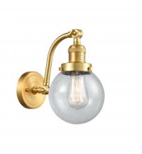  515-1W-SG-G204-6-LED - Beacon - 1 Light - 6 inch - Satin Gold - Sconce