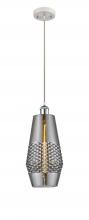 Innovations Lighting 516-1P-WPC-G683-7-LED - Windham - 1 Light - 7 inch - White Polished Chrome - Cord hung - Mini Pendant