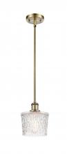 Innovations Lighting 516-1S-AB-G402-LED - Niagara - 1 Light - 7 inch - Antique Brass - Mini Pendant