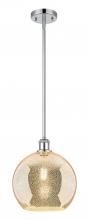 Innovations Lighting 516-1S-PC-G128-10 - Athens - 1 Light - 10 inch - Polished Chrome - Mini Pendant