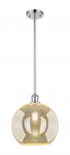 Innovations Lighting 516-1S-PC-G128-12 - Athens - 1 Light - 12 inch - Polished Chrome - Mini Pendant