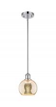 Innovations Lighting 516-1S-PC-G128-6 - Athens - 1 Light - 6 inch - Polished Chrome - Mini Pendant
