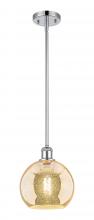 Innovations Lighting 516-1S-PC-G128-8 - Athens - 1 Light - 8 inch - Polished Chrome - Mini Pendant