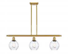 Innovations Lighting 516-3I-SG-G362-LED - Waverly - 3 Light - 36 inch - Satin Gold - Cord hung - Island Light