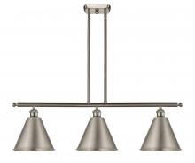 Innovations Lighting 516-3I-SN-MBC-12-SN-LED - Berkshire - 3 Light - 39 inch - Brushed Satin Nickel - Cord hung - Island Light