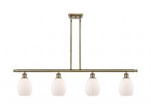 Innovations Lighting 516-4I-AB-G81-LED - Eaton - 4 Light - 48 inch - Antique Brass - Cord hung - Island Light