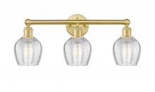  616-3W-SG-G462-6 - Norfolk - 3 Light - 24 inch - Satin Gold - Bath Vanity Light