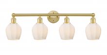  616-4W-SG-G461-6 - Norfolk - 4 Light - 33 inch - Satin Gold - Bath Vanity Light