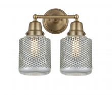  623-2W-BB-G262 - Stanton - 2 Light - 14 inch - Brushed Brass - Bath Vanity Light