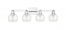 Innovations Lighting 716-4W-PC-G122-6 - Athens - 4 Light - 33 inch - Polished Chrome - Bath Vanity Light