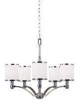  F3084/5SN/CH - Medium Chandelier