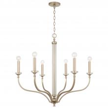  444861BS - 6 Light Chandelier