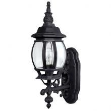  9867BK - 1 Light Outdoor Wall Lantern