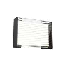  EW37207-BK - DYNAMO PERF METAL EXTERIOR WALL BLACK 10W, 120VAC WITH LED DRIVER, 3000K, 90CRI