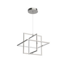  PD16320-BN - Mondrian 20-in Brushed Nickel LED Pendant