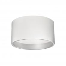  FM11414-WH-5CCT - Mousinni 14-in White LED Flush Mount