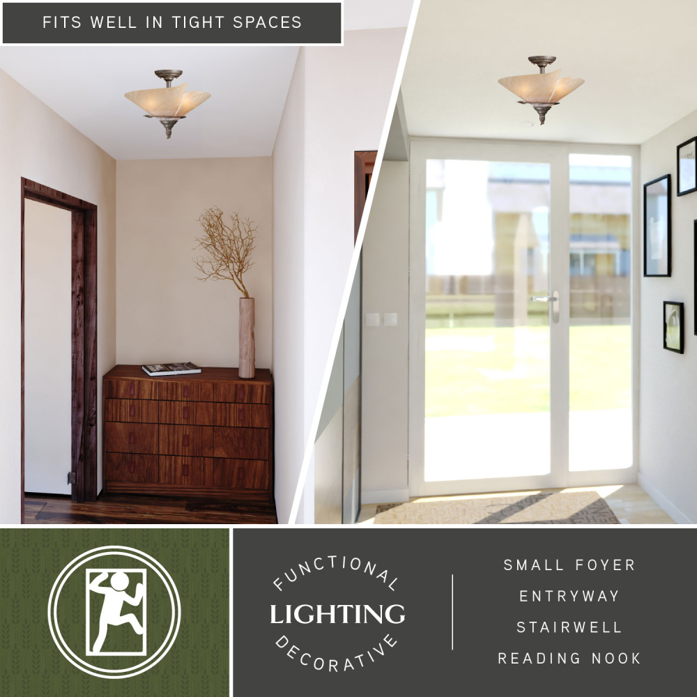Vaxcel International Capri Ceiling Light - Thumbnail 3