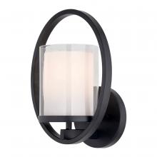  W0466 - Princeton 8-in. Wall Light Matte Black