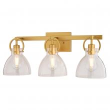  W0500 - Ogden 25.5-in. W 3 Light Vanity Classic Gold