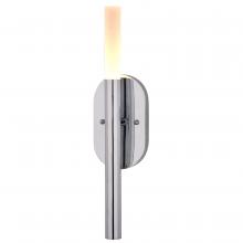  W0489 - Fulton 18-in. 1 Light LED Wall Light Chrome