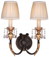  N2690-258B - Bella Cristallo - 2 Light Wall Sconce