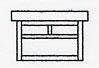  MCM-7EGW-AB - 7" mission flush ceiling mount without overlay (empty)