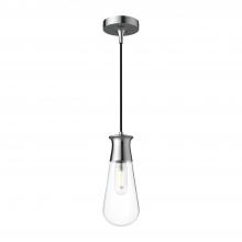  PD464001CH - Marcel 4-in Chrome 1 Light Pendant